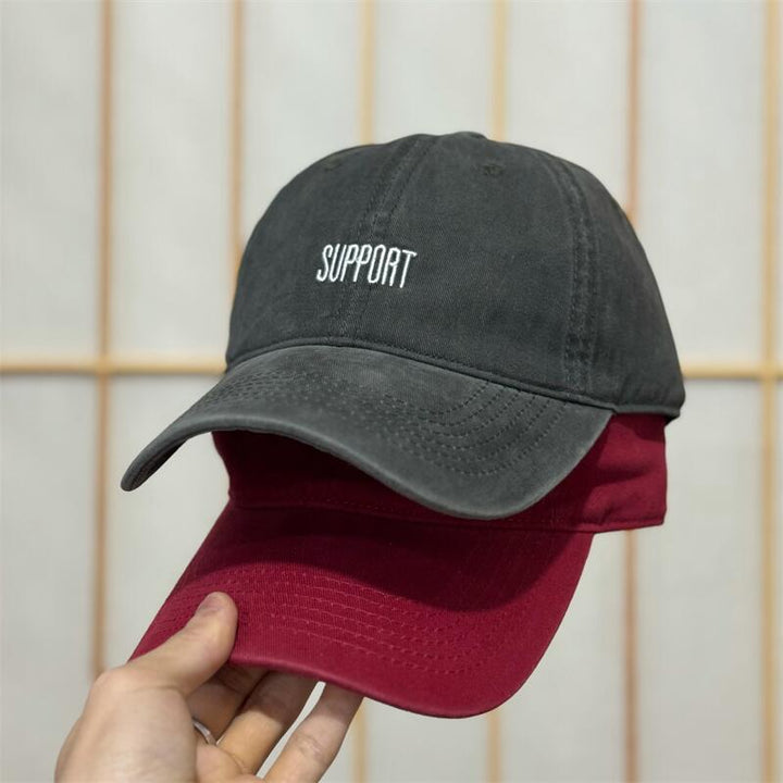Herre Støttende Brodert Bomulls Baseball Caps Skanto
