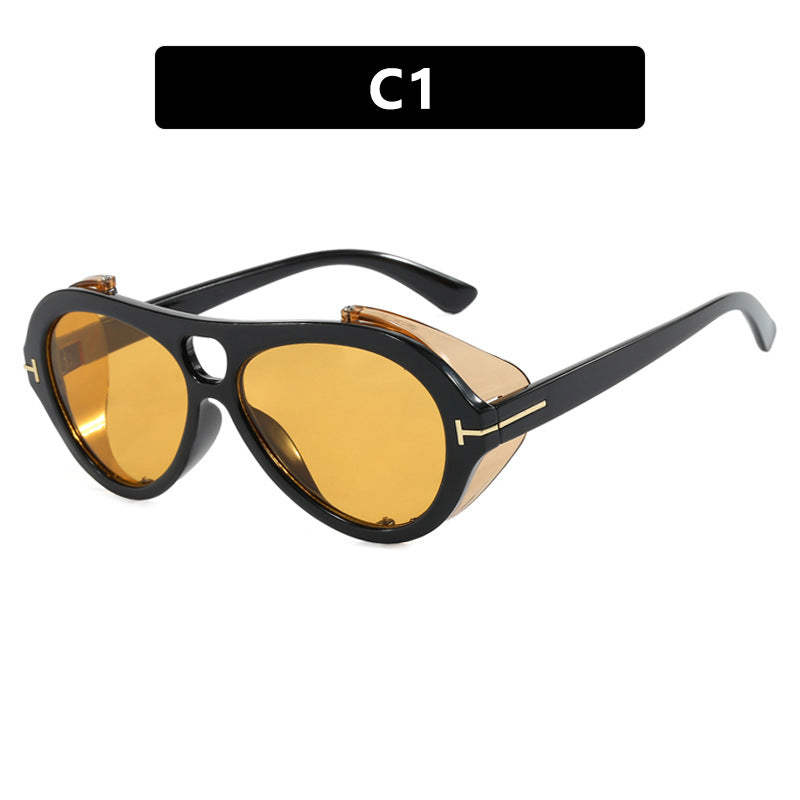 Women's modern sunglasses with unique design Skanto
