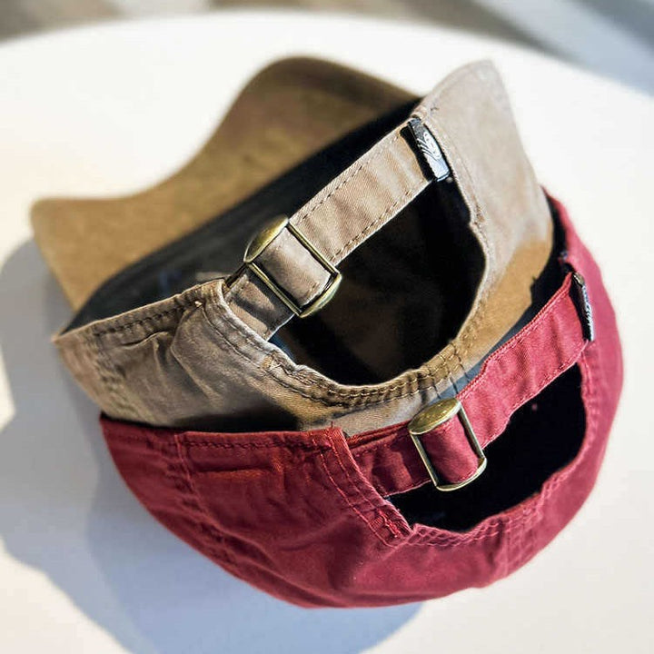 Herre Slitt Bomull Baseball Caps Skanto