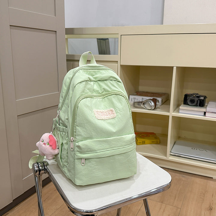 Søt Plysj Karakter Skolesekk