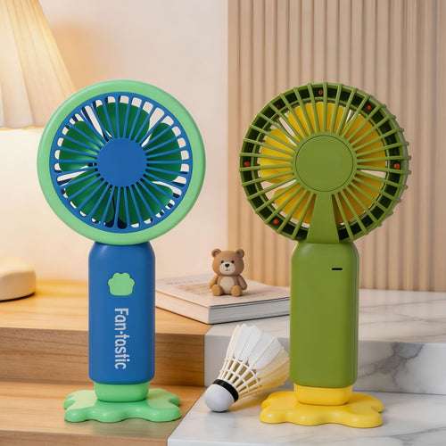 Damer Bærbar Mini-vifte med sprayfunksjon og USB-ladealternativ Skanto