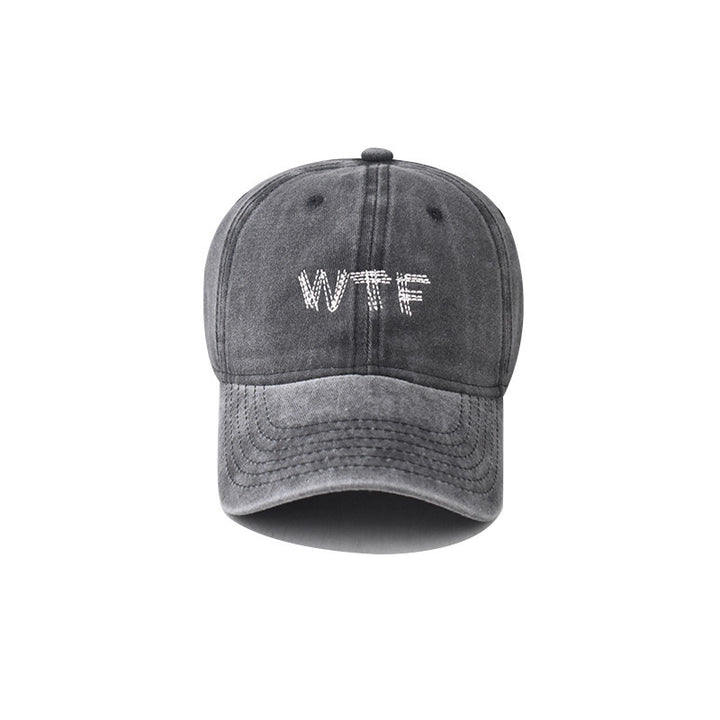 Kvinne Casual Slitt Denim Baseball Caps Skanto