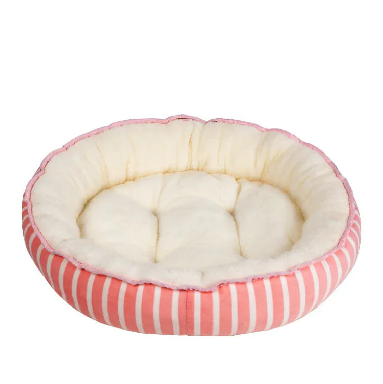 Plush Dypveggede Pute Seng Hundeseng