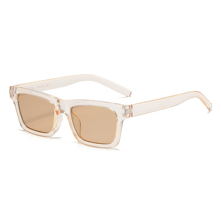 Dame elegant rektangulær solbrille med polariserte glass Skanto