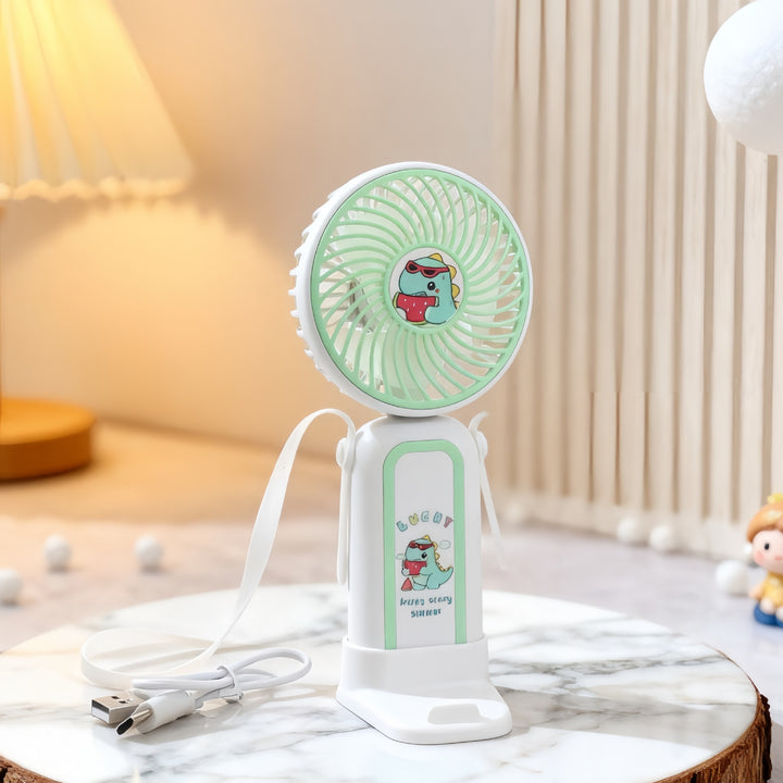 Damer Bærbar Håndvifte med søtt Design Skanto