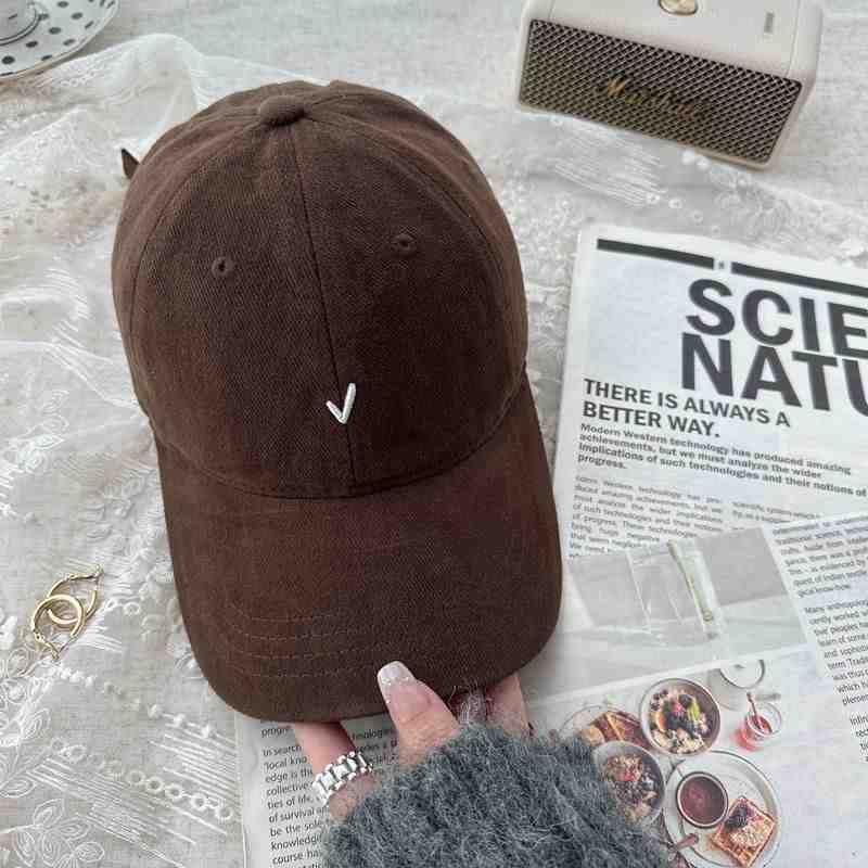Kvinne Casual Denim Baseball Caps Skanto
