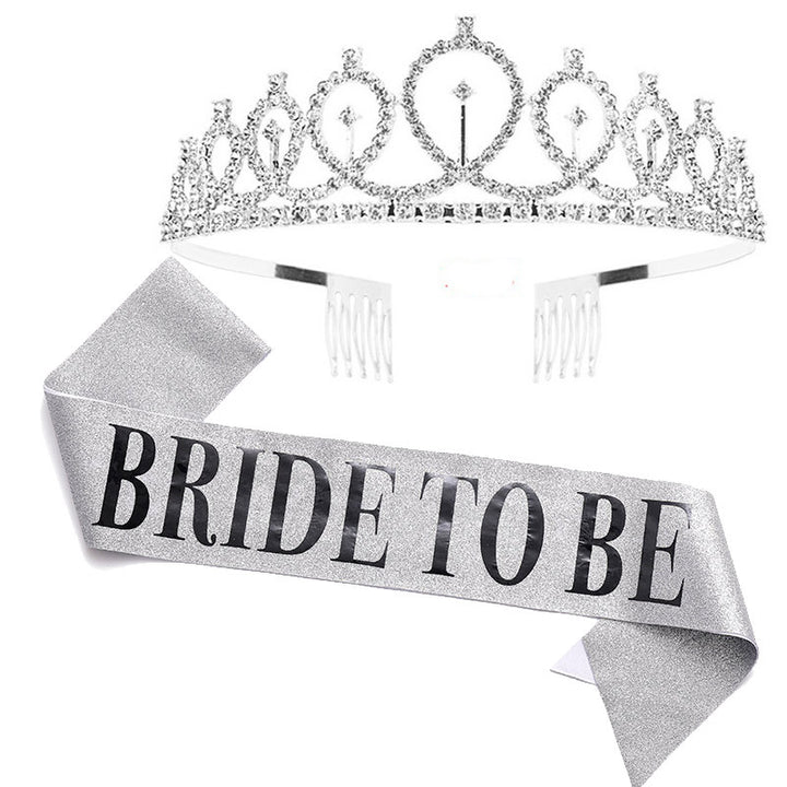 Dame Glitrende Tiara med elegant design Skanto