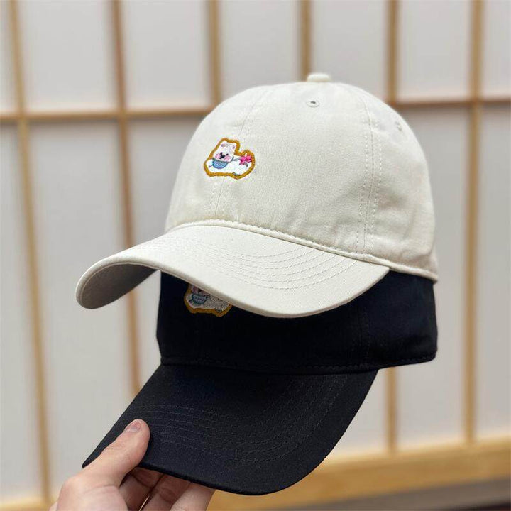 Kvinnenes broderte morsomme karakter baseballcaps Skanto