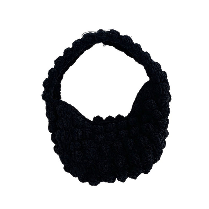 Handmade bag with textured design Skanto