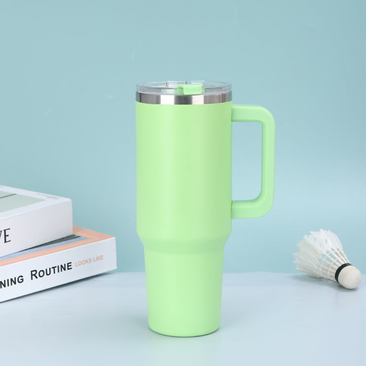 Kvinne Høy- kvalitet Termisk Kopp med Ergonomisk Håndtak og Leak-Proof Lokk Skanto