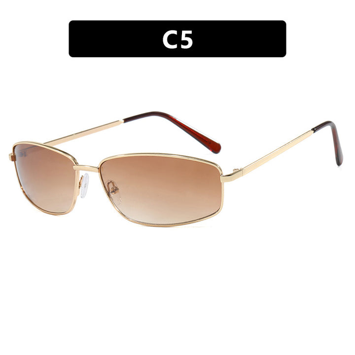 Women's sporty sunglasses with trendy metal detailing Skanto