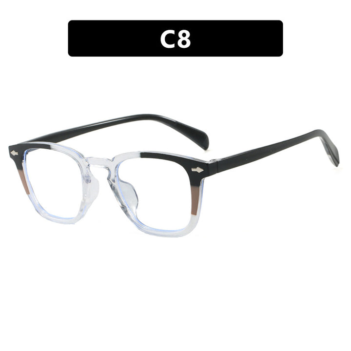 Women's Modern Square Sunglasses with Mirrored UV Protection Skanto