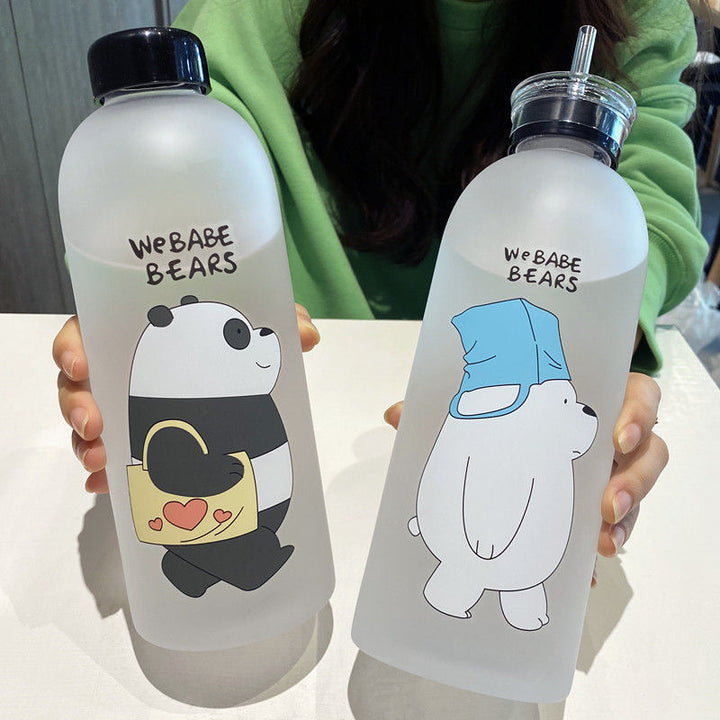 Dame kreativ drikkeflaske med lekent pandadesign Skanto