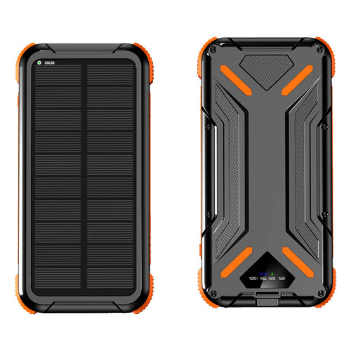 Solar Powerbank med LED-lys Skanto