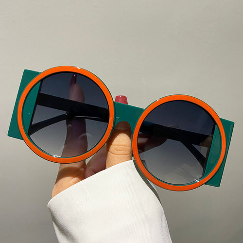 Women's oversized square frame sunglasses with UV protection Skanto