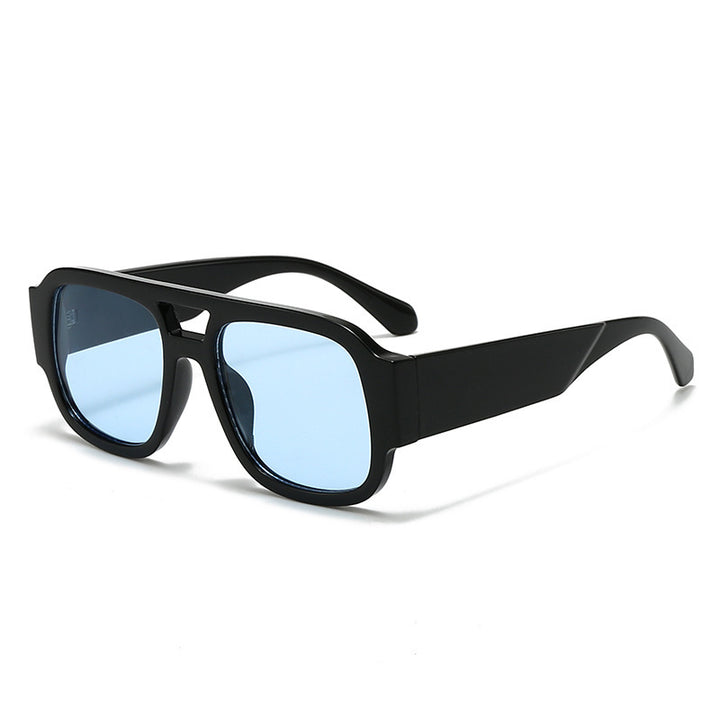Unisex Bold Frame Retro Solbriller Skanto