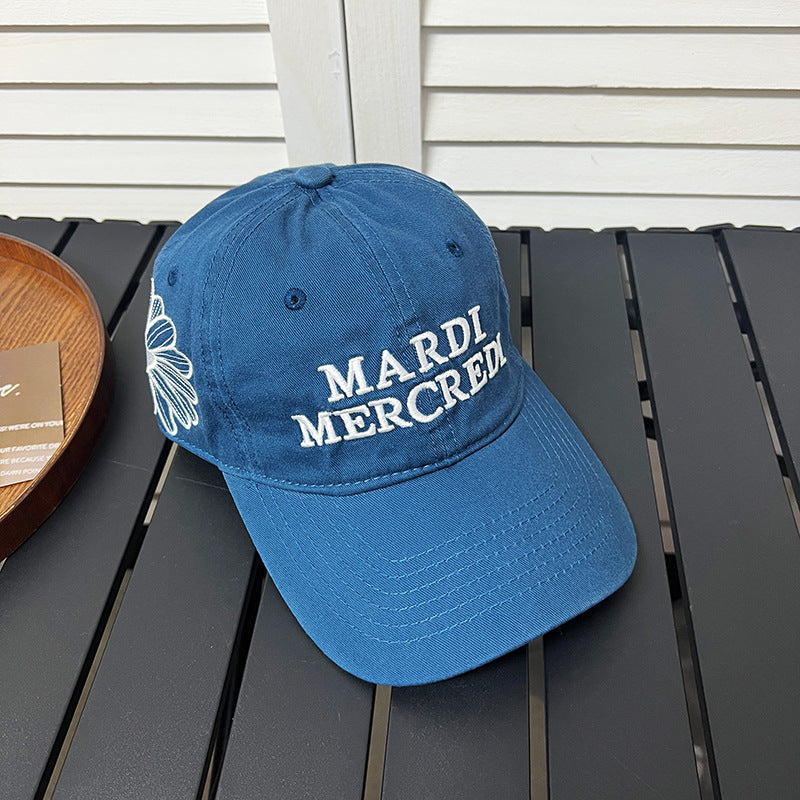 Kvinne Brodert Grafisk Baseball Caps Skanto