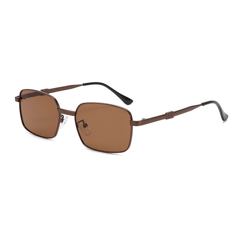 Herre Sleek Square Frame Solbriller Skanto