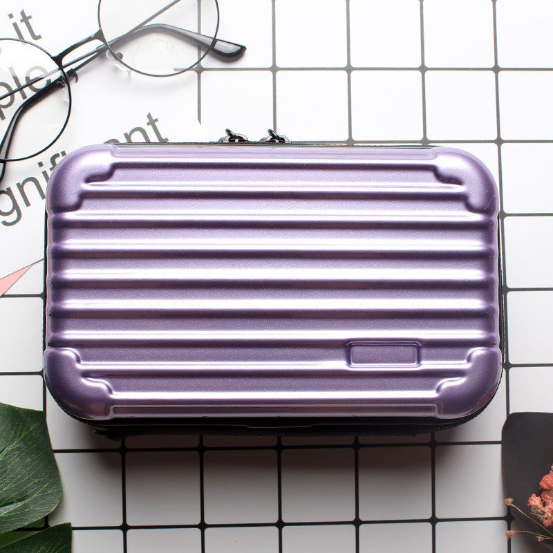 Unisex Slim Hard Shell Cosmetic Storage Case Skanto