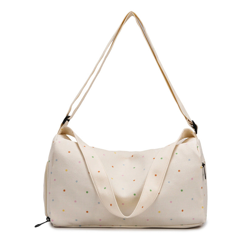 Sporty crossover bag with unique star pattern Skanto