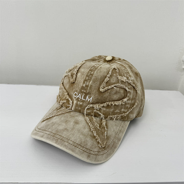 Kvinne's Slitt Grafisk Baseball Caps Skanto