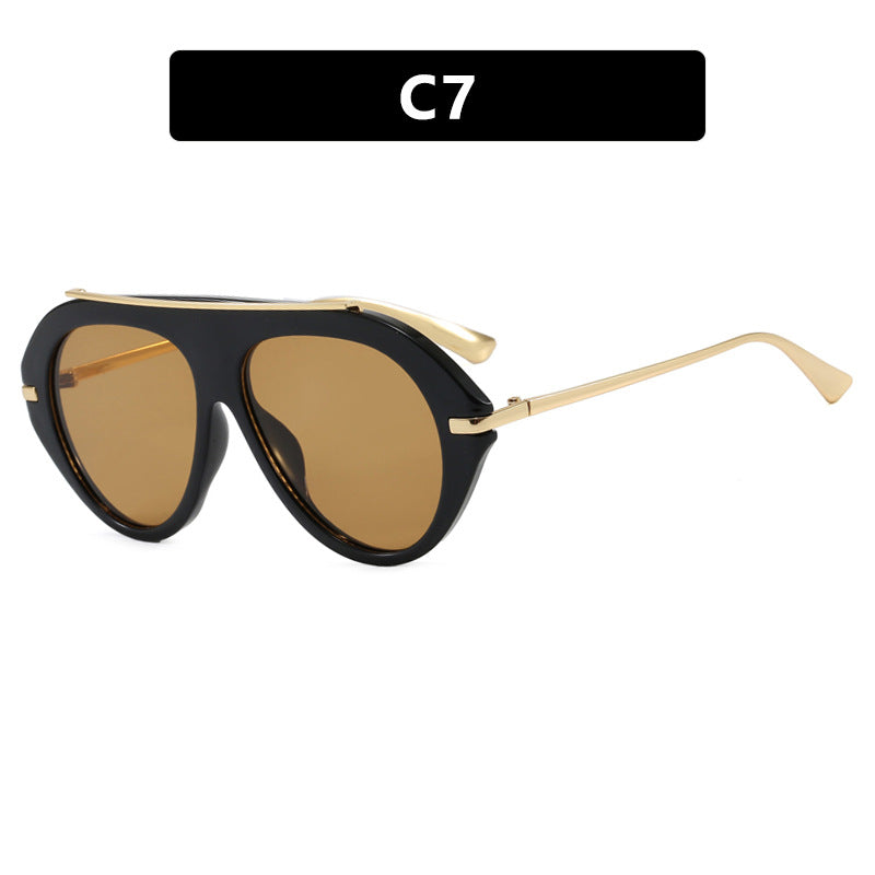 Women's sunglasses in elegant hexagon design Skanto