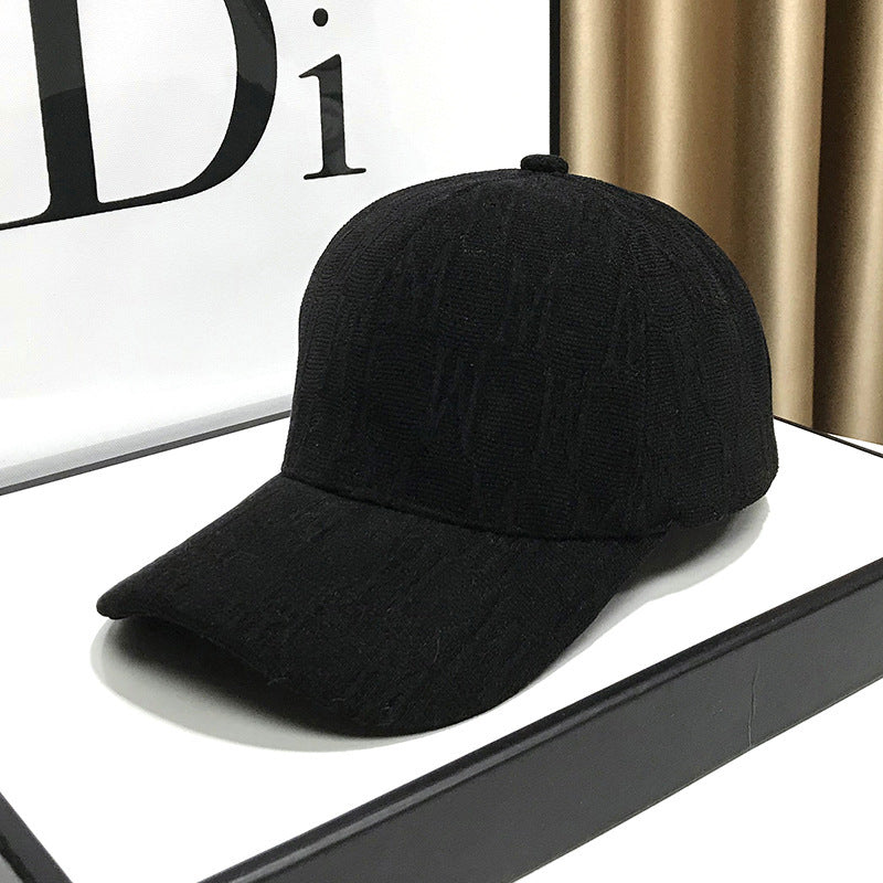 Kvinnenes Teksturert Stoffer Baseballcap Skanto