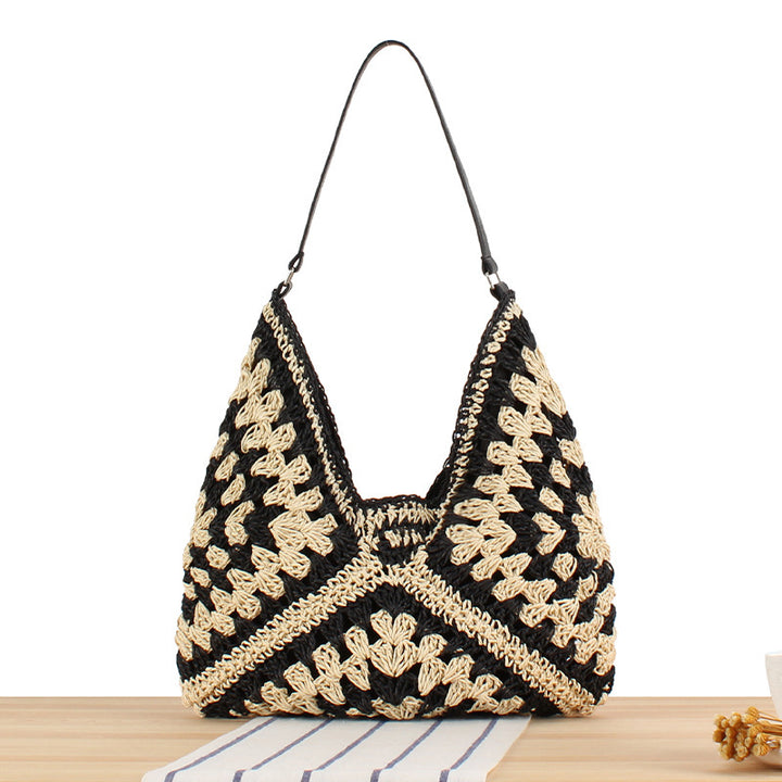 Makramee Crossbody Bag I Det Elegante Heklede Design Skanto