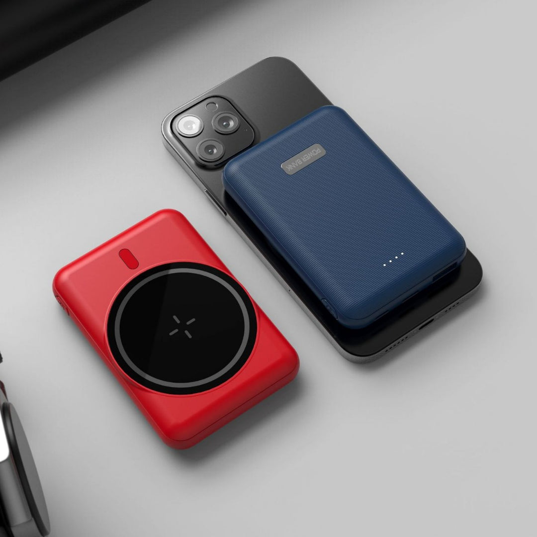 Trådløs Powerbank med hurtiglading og integrert strømhåndteringsteknologi Skanto