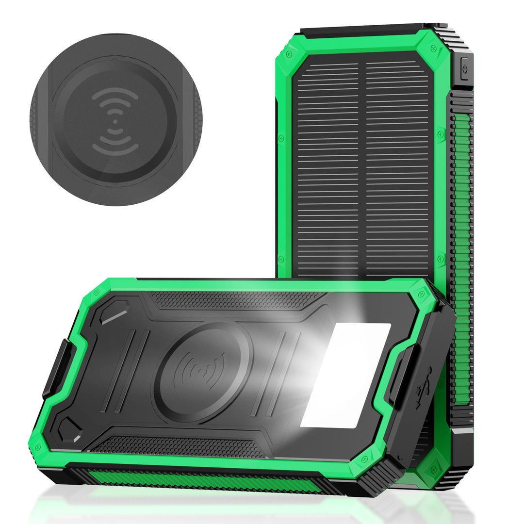 Solar-Powerbank med hurtiglading Skanto