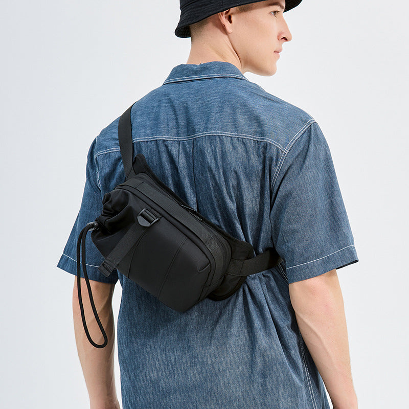 Kompakt Snøre Sling Bag Skanto