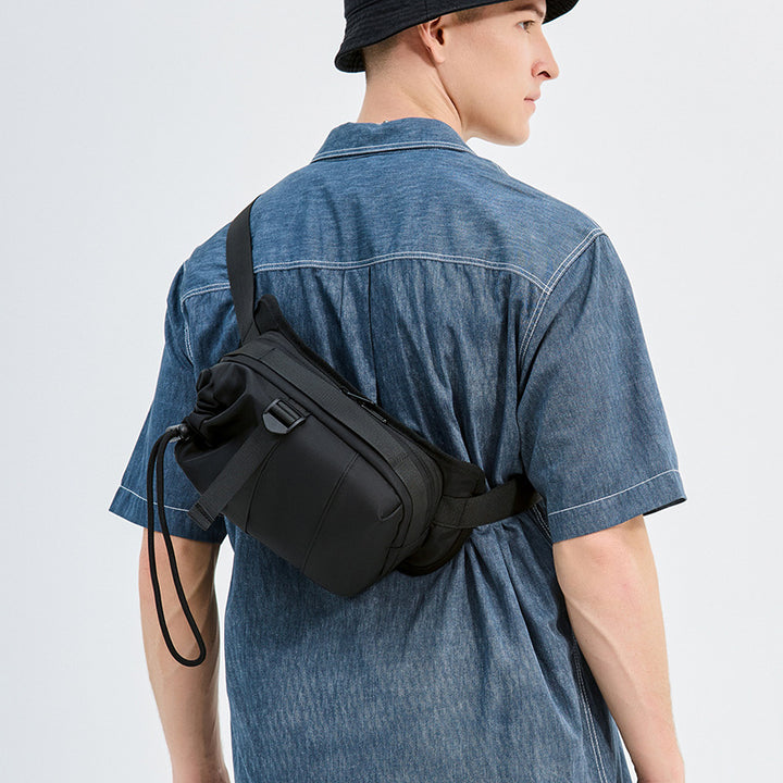 Kompakt Snøre Sling Bag Skanto