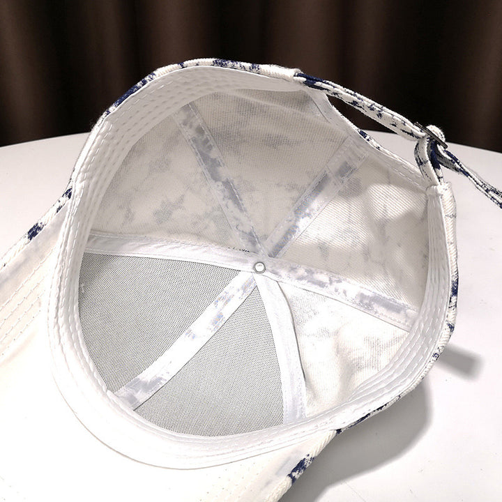 Kvinnelig Stilig Spruttrykk Baseball Caps Skanto