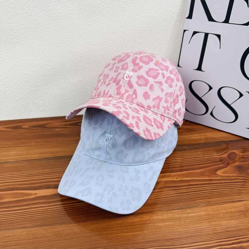 Kvinne Stilig Leopardmønster Baseball Cap Skanto