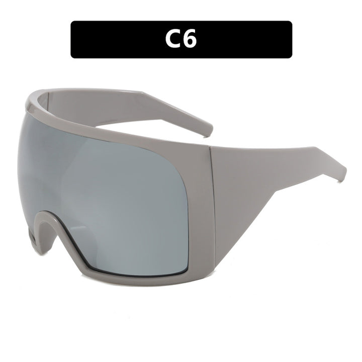 Dame sporty solbrille med aerodynamisk design Skanto