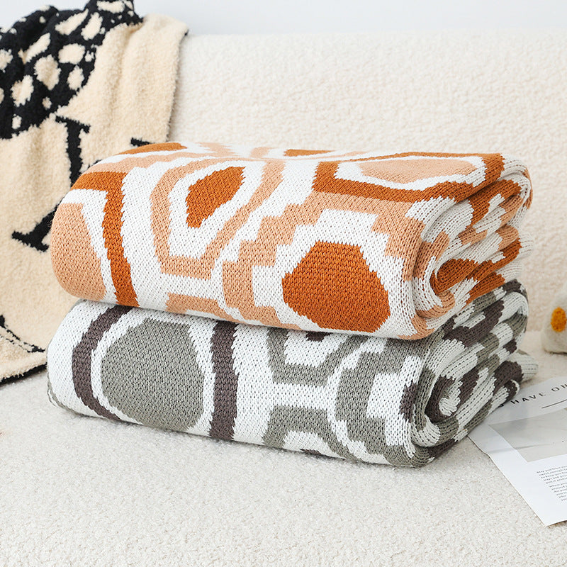 Kvinnes dekorative sengeteppe laget av høykvalitets mikrofiber med unikt design Skanto