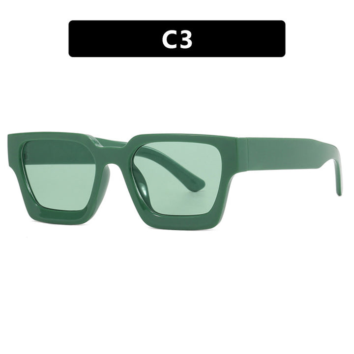 Dame Modisj lesebrille med markant firkantet design Skanto