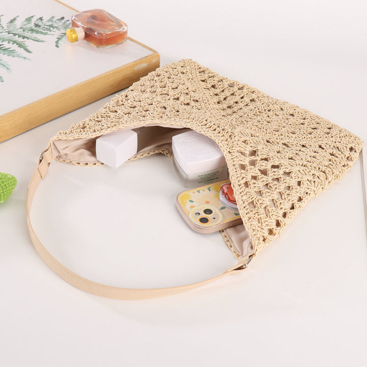 Håndlaget Makramee Crossbody Bag Skanto