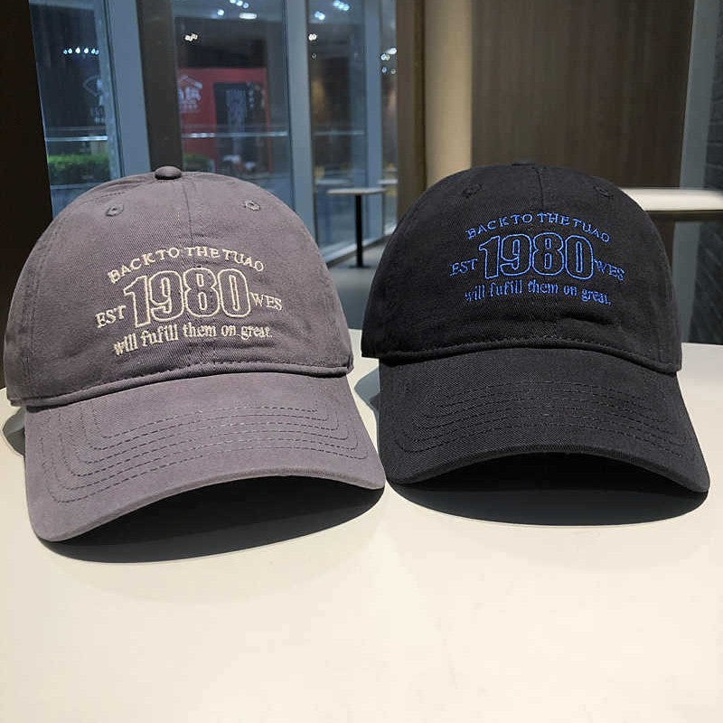 Herre Bomulls Grafisk Baseball Cap Skanto