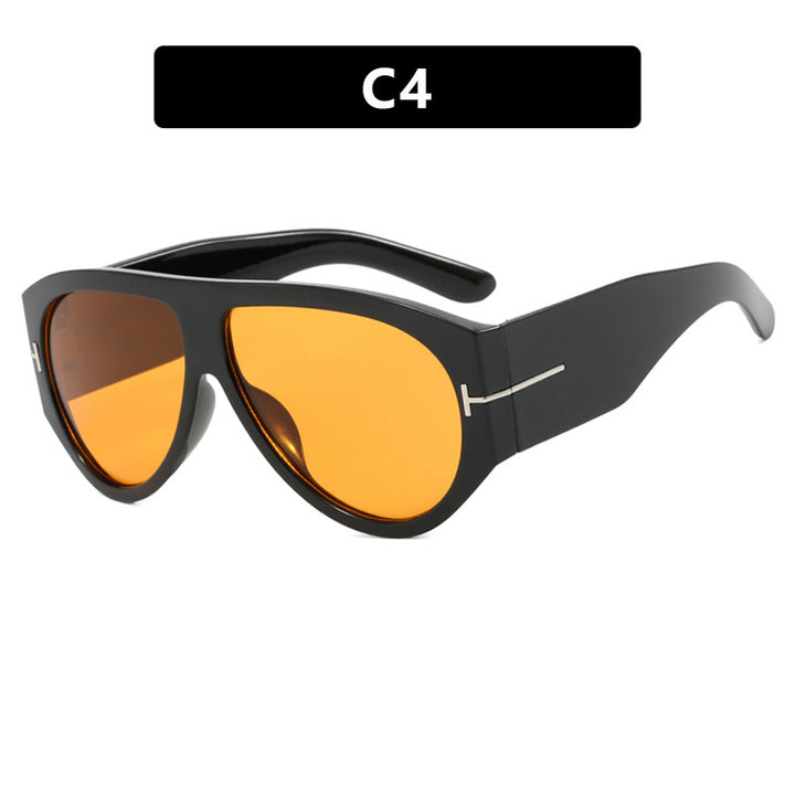 Women's fashionable retro-style oversized sunglasses Skanto