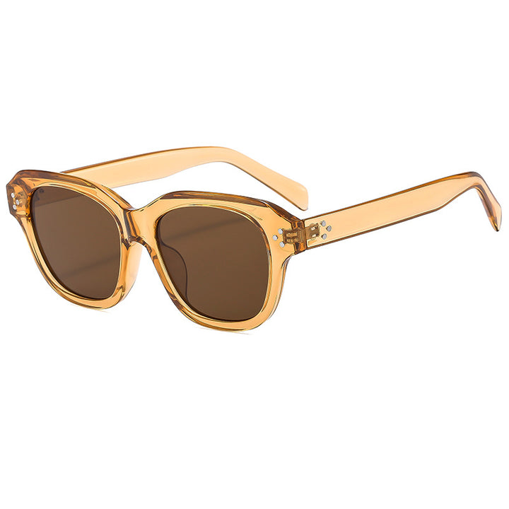 Dame solbrille i elegant retrostil med høyt beskyttende UV-filter Skanto