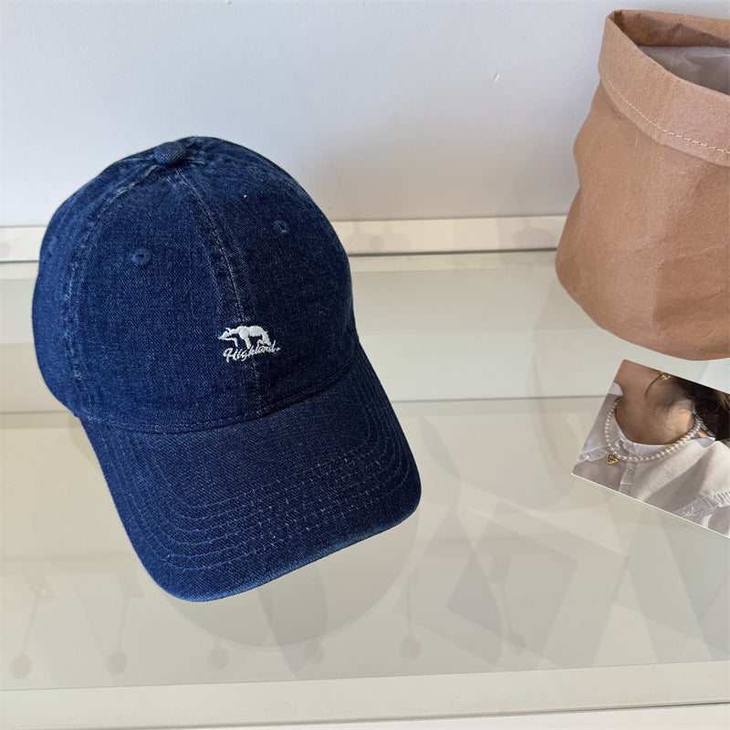 Kvinners klassiske denim baseball caps Skanto