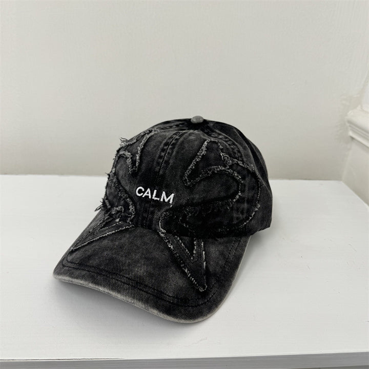 Kvinne's Slitt Grafisk Baseball Caps Skanto