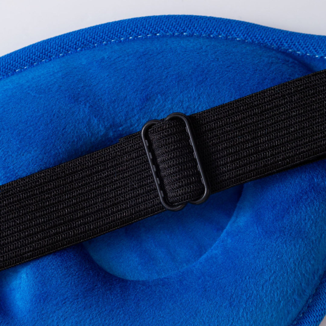 Unisex nan ergonomisk sovemaske med tredimensjonal kontur og justerbart gummibånd Skanto
