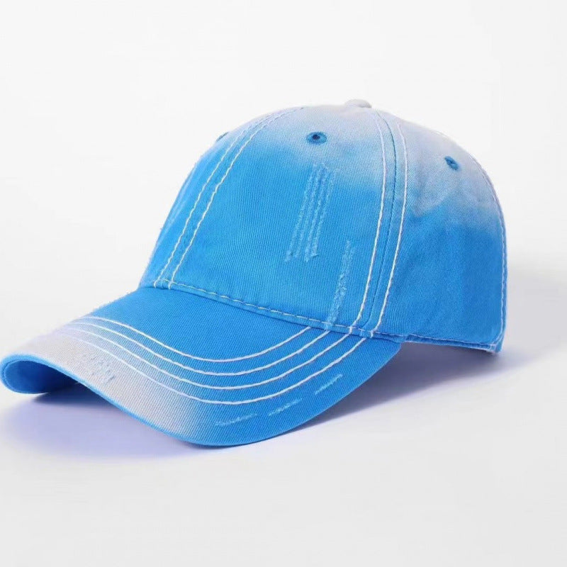 Men's Classic Distressed Cotton Baseball Cap Skanto