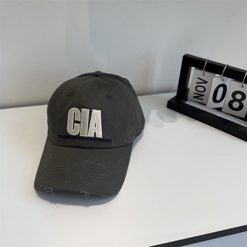 Men's Distressed Motivational Baseball Cap Skanto
