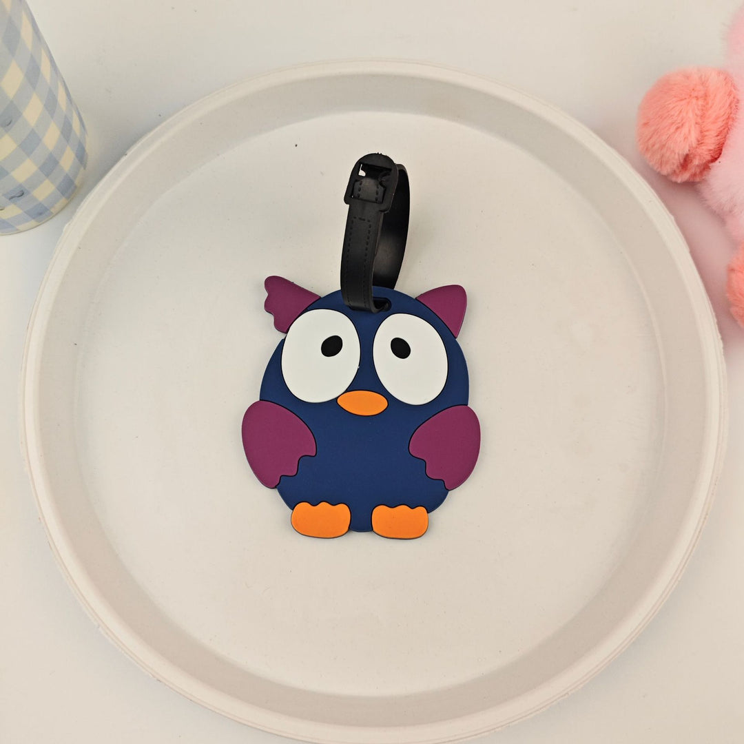 Unisex Koffertag i ugle-design Skanto
