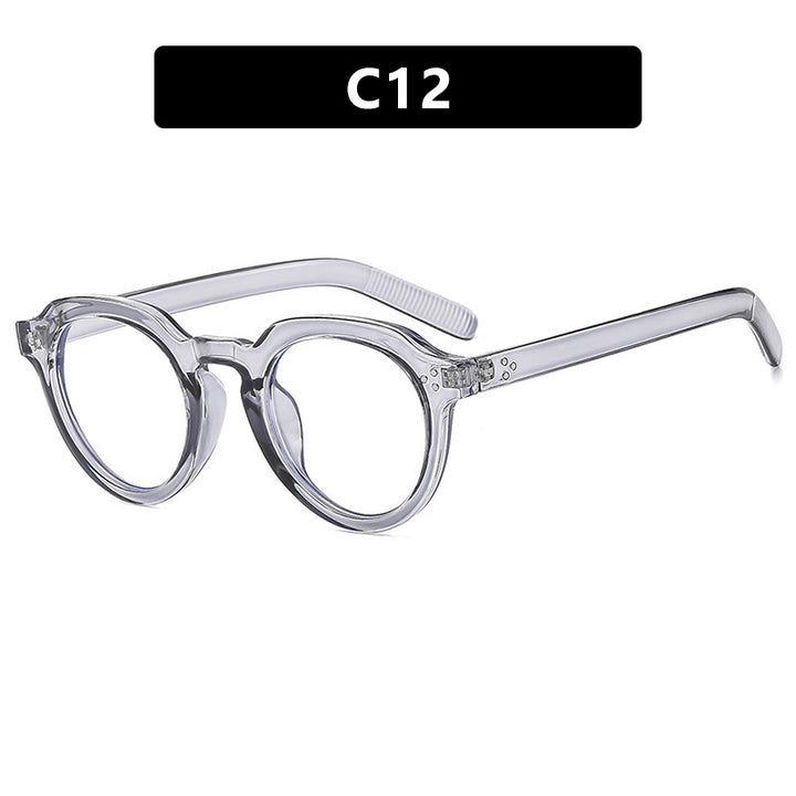 Women's stylish round glasses Skanto