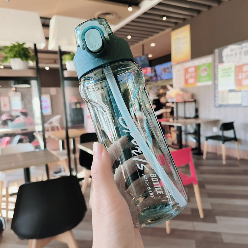 Dame Sporty Drikkeflaske med innovativ lukking Skanto