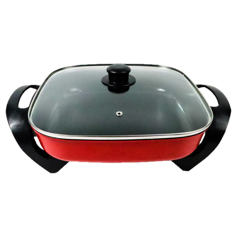 Elektrisk grill og hot pot kombiner Skanto